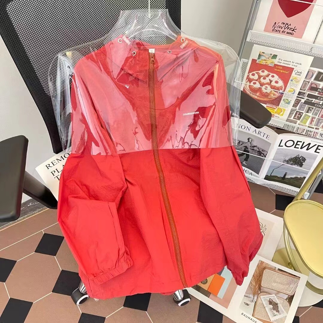 D***E HILL thin coat 2024 new couple style outer wear summer thin sun protection clothing teenagers sun protection clothing