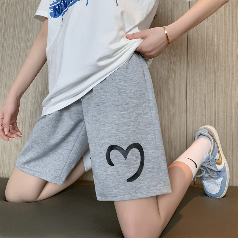 Real price, real shot 3088 # pure cotton, Tiktok quality, sports shorts, women's summer thin casual wide leg pants