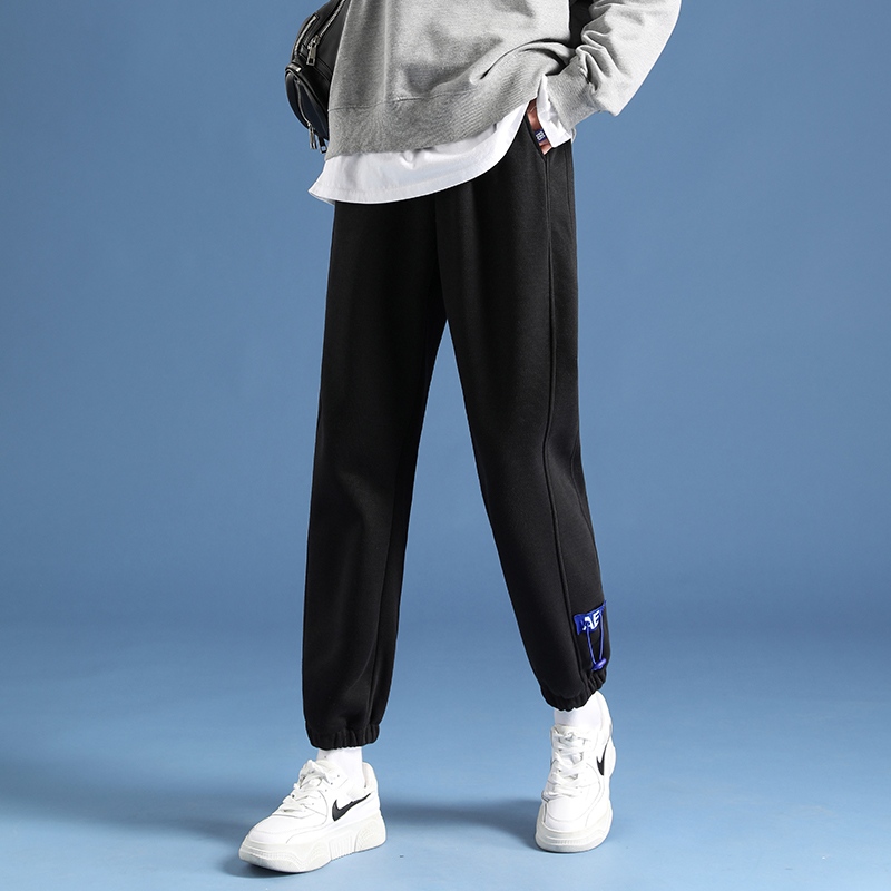 Leg-tie pants  new casual pants and sports pants for women, loose leg-tie pants, trendy and versatile, slimming sweatpants and trousers