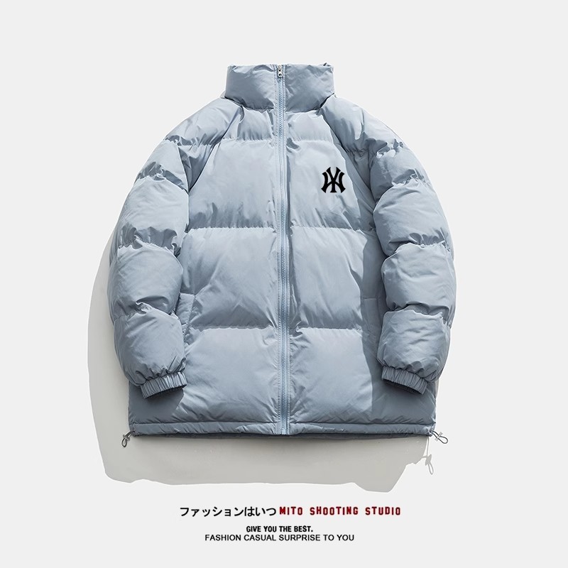 [Tmall/Quality] Heavy cotton clothing/hand-stuffed cotton national trend star letter printed cotton clothing women's down jacket