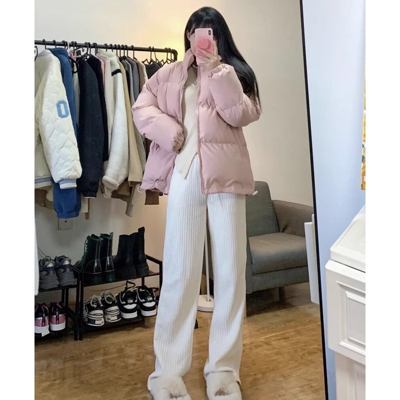 [Tmall/Quality] Heavy cotton clothing/hand-stuffed cotton, national trend simple thickened cotton clothing, women's bread down jacket