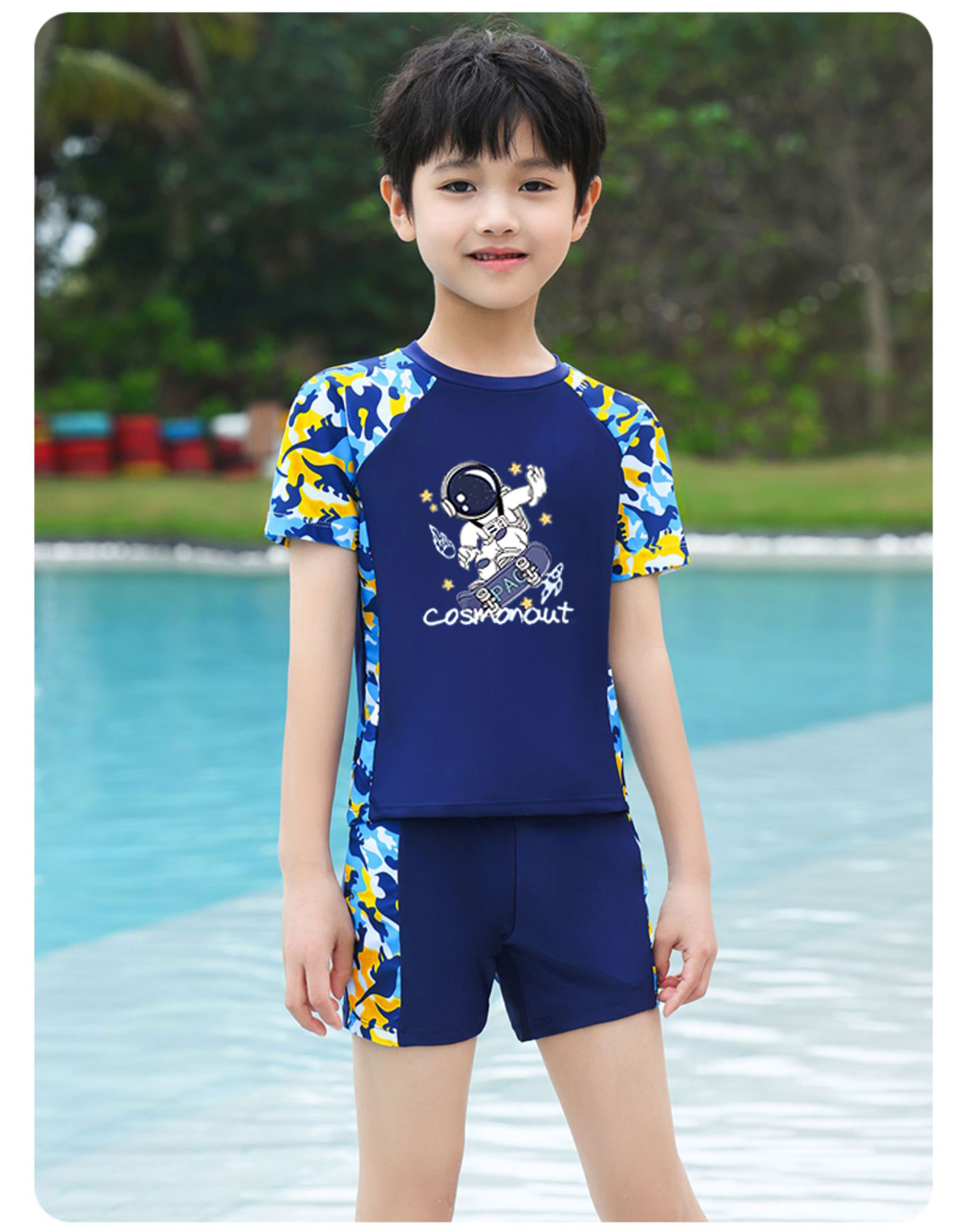 12岁 11岁 9岁 7岁 5岁 3岁:适用年龄男:适用性别儿童分体泳衣:款式