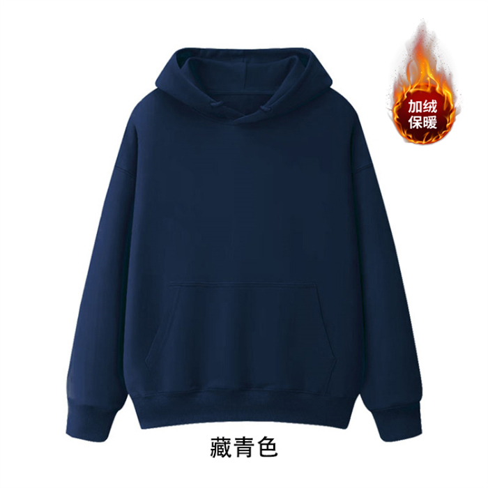 Full matt imitation cotton Chinese cotton composite silver fox velvet 420g off-shoulder double hood sweatshirt men and women zipper jacket