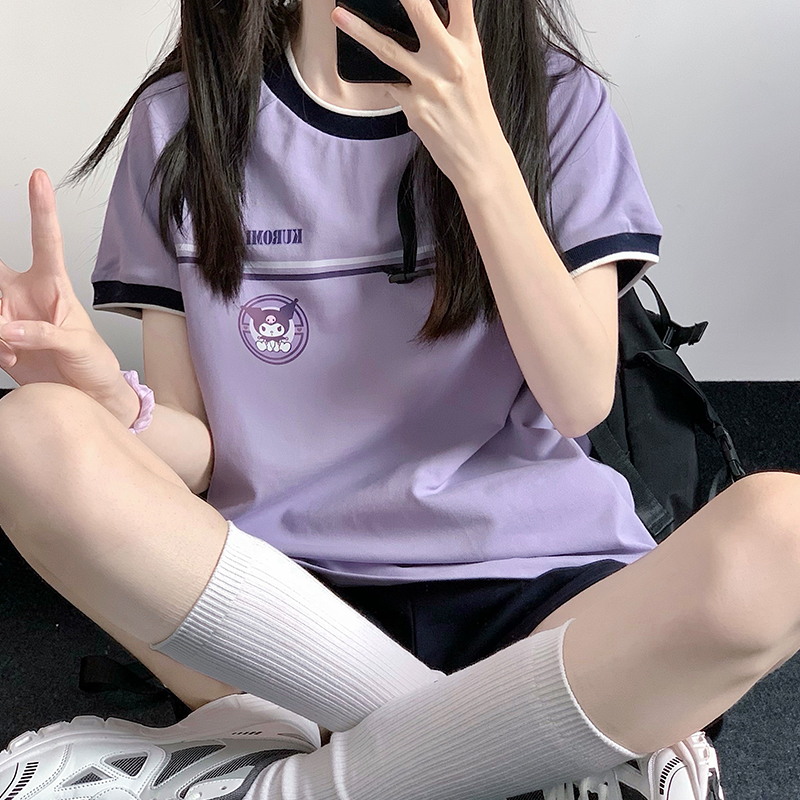 可爱库洛米校供感日系jk制服夏体操服运动服 17网