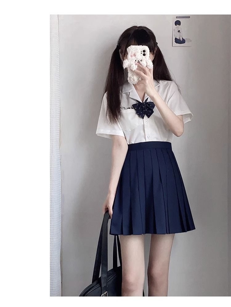 JK制服 短裙 老师图片