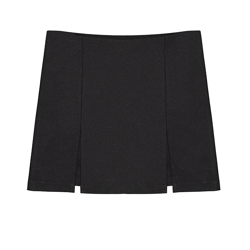 Half-length culottes for women, royal sister style, high waist, hip slit, A-line skirt, super shorts, sexy casual hot pants for hot girls in summer