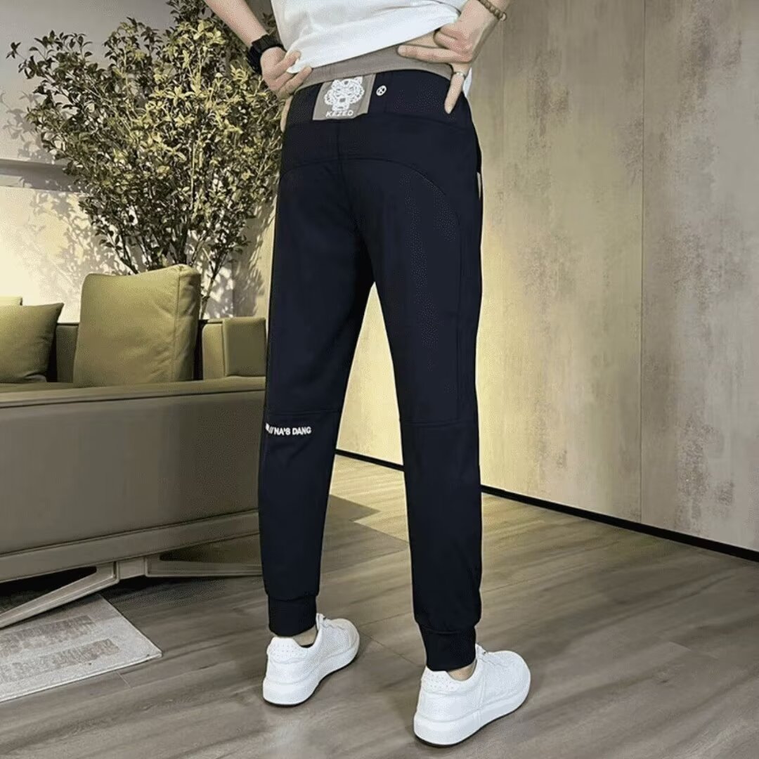 Can be returned and exchanged in two batches, versatile casual pants for men, loose straight casual pants, 2024 trendy men's leggings pants