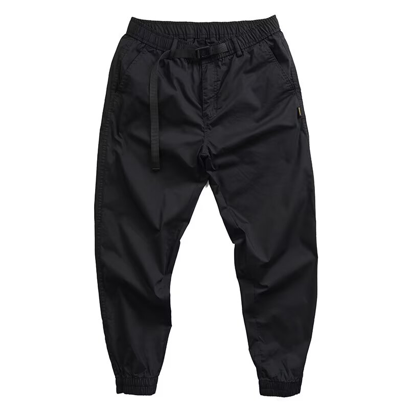 Can be returned and exchanged in second batch, versatile casual pants, loose casual pants, trendy men's leggings pants, versatile Hong Kong trend men's pants