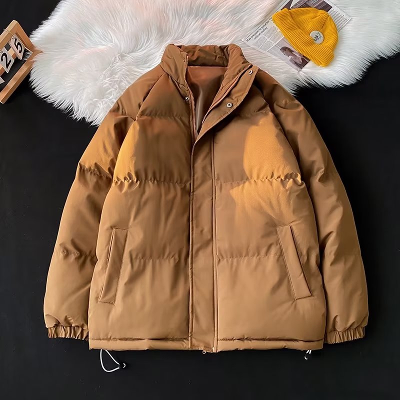 Real shot of cotton-padded down jacket for women, Korean style small cotton-padded jacket,  new short student bread coat, winter coat