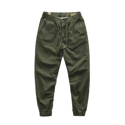 Can be returned or exchanged in two batches, versatile casual pants for men, loose straight casual pants, trendy men's leggings pants, Hong Kong trend