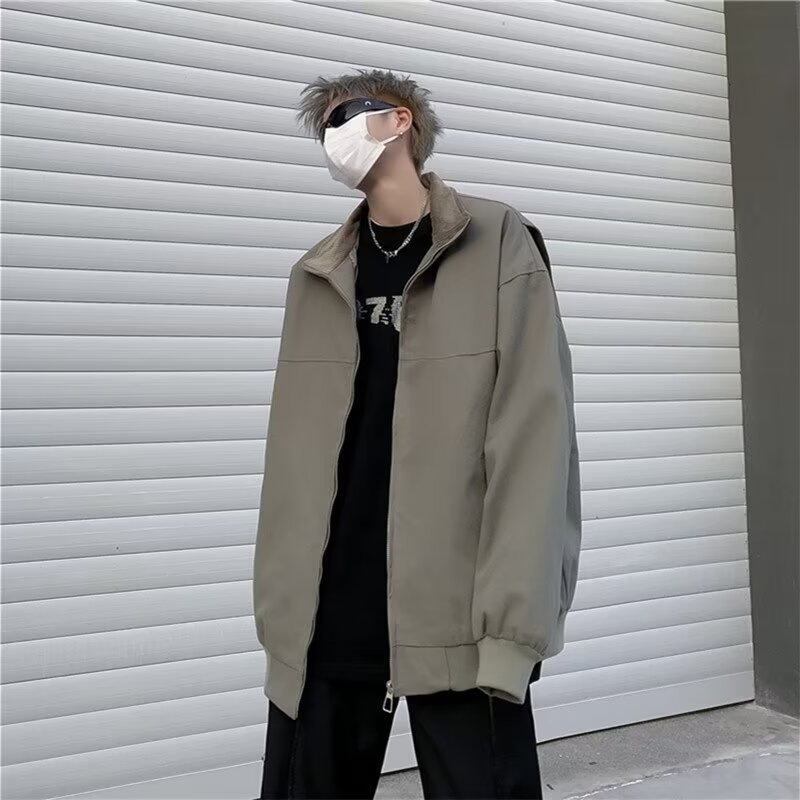 Year's casual loose American joint American retro jacket pilot jacket vintage jacket men's and women's baseball uniform