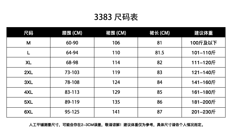 155身高半身裙长度表图片